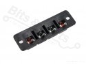Luidspreker Chassis / Terminal rechthoekig dubbel